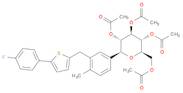 D-Glucitol, 1,5-anhydro-1-C-[3-[[5-(4-fluorophenyl)-2-thienyl]Methyl]-4-Methylphenyl]-, tetraaceta…