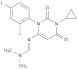 MethaniMidaMide, N'-[1-cyclopropyl-3-(2-fluoro-4-iodophenyl)-1,2,3,6-tetrahydro-2,6-dioxo-4-pyri...