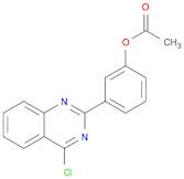 3-(4-Chloroquinazolin-2-yl)phenyl acetate