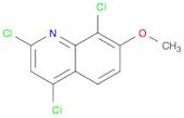 Quinoline, 2,4,8-trichloro-7-methoxy-