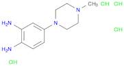 1,2-Benzenediamine, 4-(4-methyl-1-piperazinyl)-, tetrahydrochloride