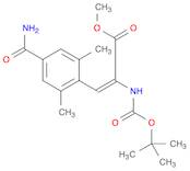 2-Propenoic acid, 3-[4-(aminocarbonyl)-2,6-dimethylphenyl]-2-[[(1,1-dimethylethoxy)carbonyl]amin...