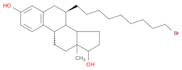 (7a,17b)-7-(9-Bromononyl)estra-1,3,5(10)-triene-3,17-diol