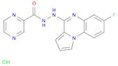 2-(7-Fluoropyrrolo[1,2-a]quinoxalin-4-yl)hydrazide-2-pyrazinecarboxylic acid hydrochloride