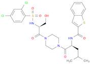 N-((S)-1-(4-((S)-2-(2,4-dichlorophenylsulfonaMido)-3-hydroxypropanoyl)piperazin-1-yl)-4-Methyl-1-o…