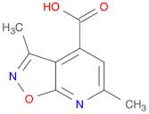 3,6-dimethylisoxazolo[5,4-b]pyridine-4-carboxylic acid