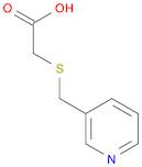 2-((Pyridin-3-ylmethyl)thio)acetic acid