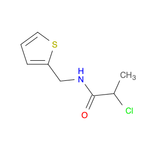 2-Chloro-N-(thiophen-2-ylmethyl)propanamide