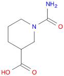 1-(aminocarbonyl)piperidine-3-carboxylic acid