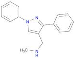 1-(1,3-Diphenyl-1H-pyrazol-4-yl)-N-methylmethanamine