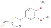 2-(3,4-DIMETHOXYPHENYL)THIAZOLE-5-CARBALDEHYDE