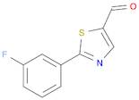 2-(3-FLUOROPHENYL)THIAZOLE-5-CARBALDEHYDE