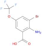 2-Amino-3-bromo-5-(trifluoromethoxy)benzoic acid