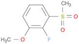 2-Fluoro-3-(methylsulphonyl)anisole