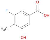 3-Fluoro-5-hydroxy-4-methylbenzoic acid