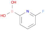 6-Fluoropyridine-2-boronic acid