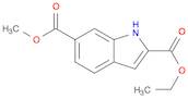 2-ethyl 6-methyl-2,6dicarboxylate 1H-indole