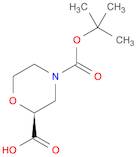 (S)-4-(tert-Butoxycarbonyl)morpholine-2-carboxylic acid