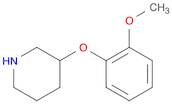 3-(2-METHOXYPHENOXY)PIPERIDINE