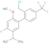 2'-(chloroMethyl)-4-fluoro-5-isopropyl-2-Methoxy-4'-(trifluoroMethyl)-1,1'-biphenyl