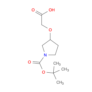 3-CARBOXYMETHOXY-PYRROLIDINE-1-CARBOXYLIC ACID TERT-BUTYL ESTER