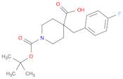 N-BOC-4-(4'-FLUORO) BENZYL-4-PIPERIDINE CARBOXYLIC ACID