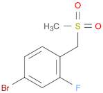 4-BROMO-2-FLUOROBENZYLMETHYLSULFONE