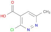 3-Chloro-6-methylpyridazine-4-carboxylic acid