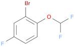 2-Bromo-1-difluoromethoxy-4-fluoro-benzene