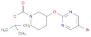 3-(5-BROMOPYRIMIDIN-2-YLOXY)PIPERIDINE-1-CARBOXYLIC ACID TERT-BUTYL ESTER