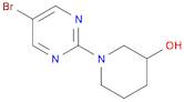 1-(5-BROMOPYRIMIDIN-2-YL)-3-PIPERIDINOL