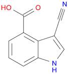 3-CYANOINDOLE-4-CARBOXYLIC ACID