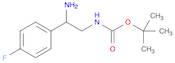 [2-AMINO-2-(4-FLUORO-PHENYL)-ETHYL]-CARBAMIC ACID TERT-BUTYL ESTER HYDROCHLORIDE