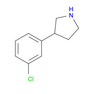 3-(3-chlorophenyl)pyrrolidine