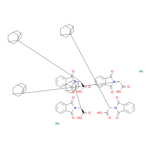 Tetrakis[(S)-(+)-(1-adamantyl)-(N-phthalimido)acetato]dirhodium(II)Rh2(S-PTAD)4