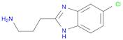 3-(5-CHLORO-1H-BENZIMIDAZOL-2-YL)PROPAN-1-AMINE