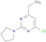 4-CHLORO-6-ETHYL-2-(1-PYRROLIDINYL)PYRIMIDINE