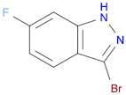 3-BROMO-6-FLUORO (1H)INDAZOLE