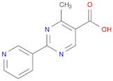 4-Methyl-2-(pyridin-3-yl)pyrimidine-5-carboxylic acid