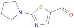 2-PYRROLIDIN-1-YL-1,3-THIAZOLE-5-CARBALDEHYDE