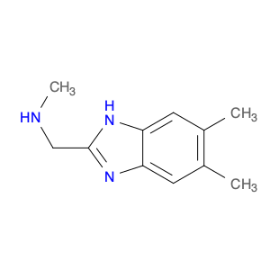 N-[(5,6-dimethyl-1H-benzimidazol-2-yl)methyl]-N-methylamine