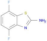 2-Amino-4,7-difluorobenzothiazole