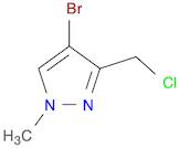 4-bromo-3-(chloromethyl)-1-methyl-1h-pyrazole