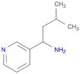 3-METHYL-1-(3-PYRIDINYL)-1-BUTANAMINE