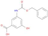 3-Amino-5-hydroxybenzoic acid, N-CBZ protected