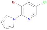 3-Bromo-5-chloro-2-(1H-pyrrol-1-yl)pyridine