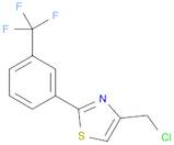 4-(Chloromethyl)-2-(3-(trifluoromethyl)phenyl)thiazole