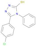 5-(4-CHLORO-PHENYL)-4-PHENYL-4H-[1,2,4]TRIAZOLE-3-THIOL