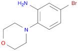 5-BROMO-2-MORPHOLIN-4-YLANILINE