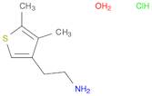 [2-(4,5-dimethyl-3-thienyl)ethyl]amine hydrochloride hydrate